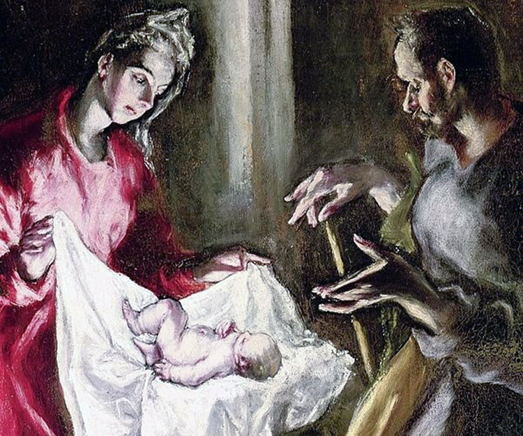 Rođenje Isusovo El Greco