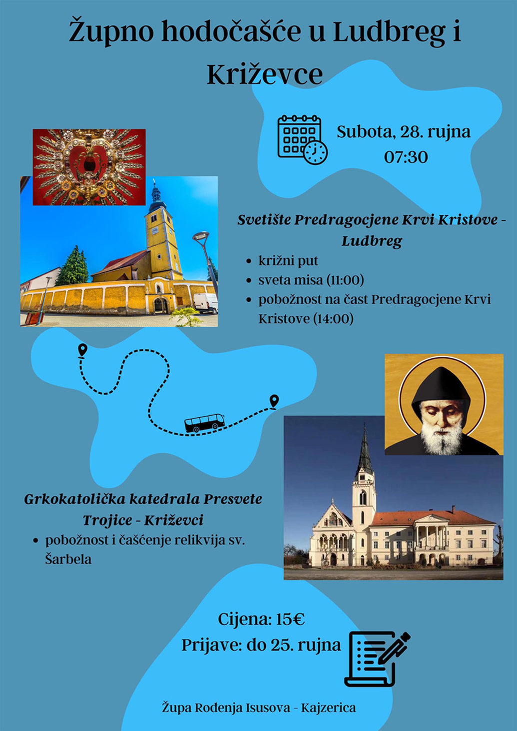 Hodocasce u Ludbreg i Krizevce 2024